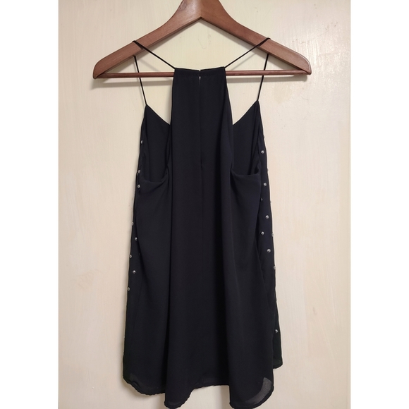 Express Silver Beaded Racerback Camisole - Picture 2 of 5